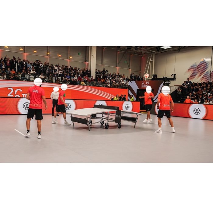 שולחן משחק חוץ טקבול מקורי דגם LITE רב שימושי 393022 מבית TEQBALL