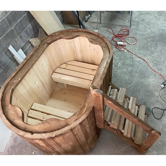 סאונה רטובה חבית ל-2 אנשים 464481 מבית CITYSPORT