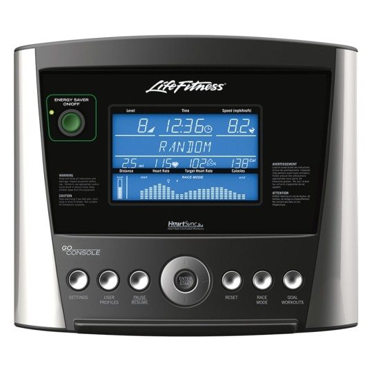 אופני כושר C1 עם מסך Lifecycle GO מבית LifeFITNESS