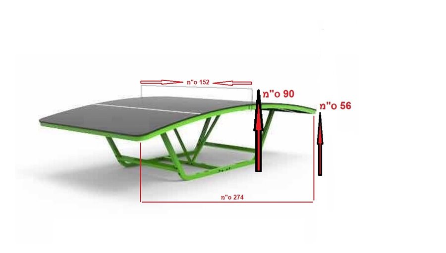 שולחן חוץ פוצ';יוולי 900922 מבית CITYSPORT