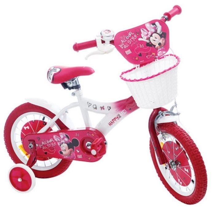 אופניים לילדים 6029 מיני מאוס בגדלים שונים החל מגודל 14 אינצ';