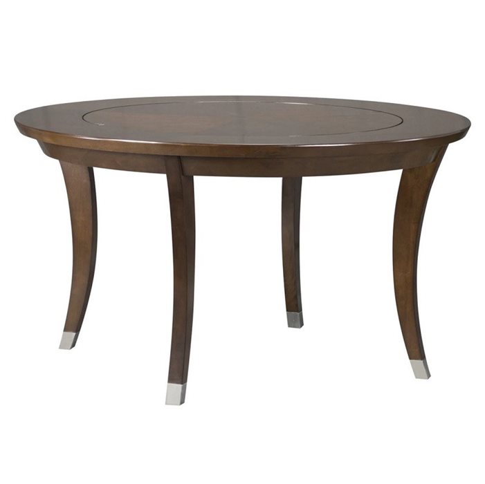 שולחן קלפים/שולחן אוכל 100349 בקוטר 137 ס";מ Heritage מעץ Legacy