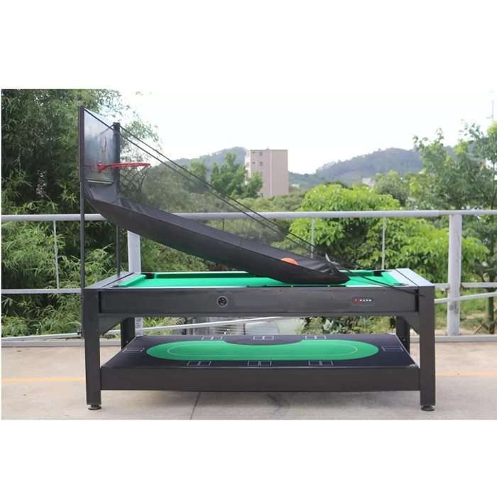 שולחן משולב חדש פרימיום (5 ב-1) 101072 בגודל 7 פיט מבית CITYSPORT