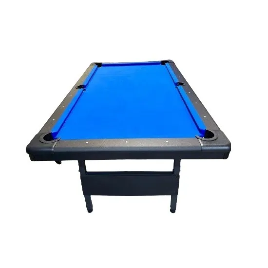 שולחן סנוקר מתקפל בגודל 7 פיט 242414 מבית CITYSPORT בנדות עבות סימוני מגרש וגימור מט בפינות