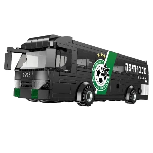 האוטובוס הרשמי של מועדון כדורגל מכבי חיפה 250025 לילדים מגיל 6+