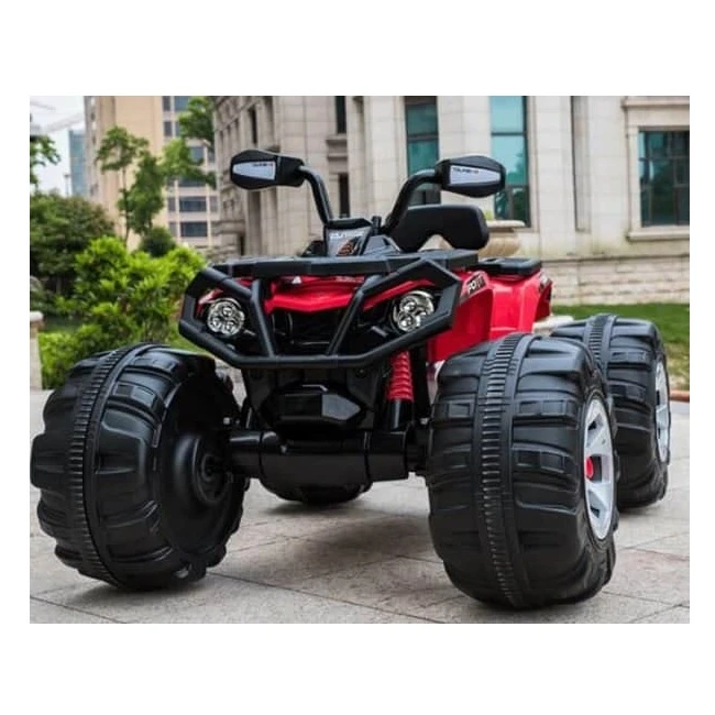 טרקטורון אאוטלנדר ממונע לילדים 250621 בעוצמה של 24V בצבע אדום