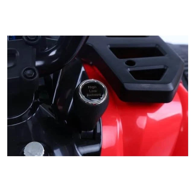 טרקטורון אאוטלנדר ממונע לילדים 250621 בעוצמה של 24V בצבע אדום