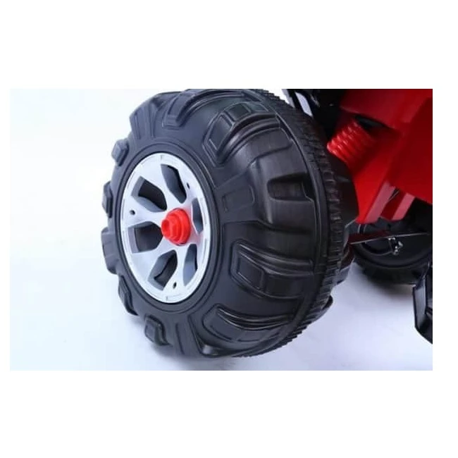 טרקטורון אאוטלנדר ממונע לילדים 250621 בעוצמה של 24V בצבע אדום