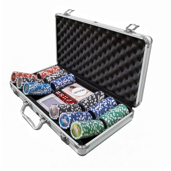 ערכת פוקר מקצועית 250631 עם 300 צ';יפים מחימר