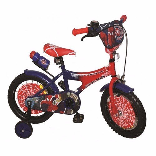 אופניים לילדים BMX ספיידרמן בגדלים שונים החל מגודל 12 אינצ';