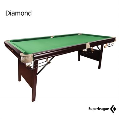 שולחן ביליארד 02713 בגודל 8 פיט Superleague Diamond