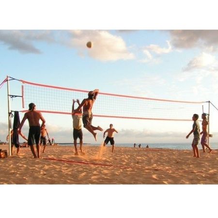 סט סימון מקצועי למגרש כדורעף חופים ופוצ’יוולי