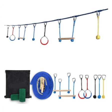 סט אחיזות נינג'ה 393021 עם כבל מתיחה מבית CITYSPORT