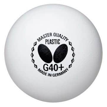 כדור טניס שולחן מפלסטיק לאימון Butterfly Master Quality +G40